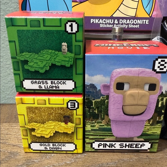 New McDonald’s Happy Meal Pokémon, Minecraft, and Elio Kids Toy Set - Picture 3 of 5